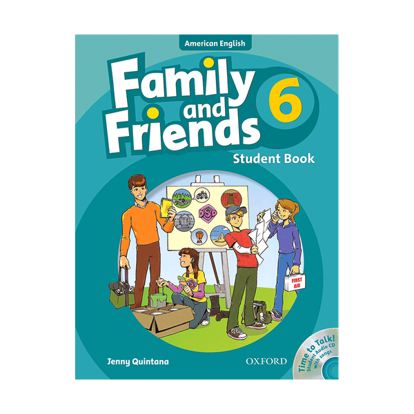 خرید کتاب American Family and Friends 6 - SB+WB+CD